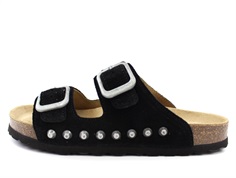Petit by Sofie Schnoor sandal black suede with studs
